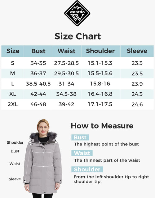 Load image into Gallery viewer, Women&#39;S plus Size Winter Coat Hooded Winter Jacket Casual Puffy Jacket Blue XL
