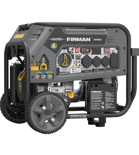 7500W Running / 9400W Peak Tri Fuel Generator