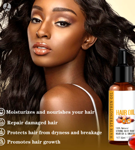 Natural Batana Oil, Repairs Damage, Reduces Split Ends, Suitable for Men and Women, Hair Serum for All Hair Types1.75Fl.Oz/50Ml