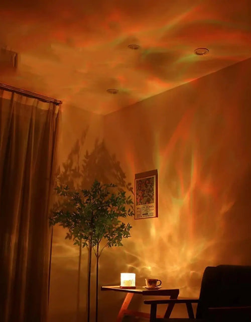 Load image into Gallery viewer, Northern Lights Cube Lamp Ocean Wave Lamp Water Projector Light Luminorthe Cube Lamp Lumena Lights Cube Bedroom Decor 16 Colors
