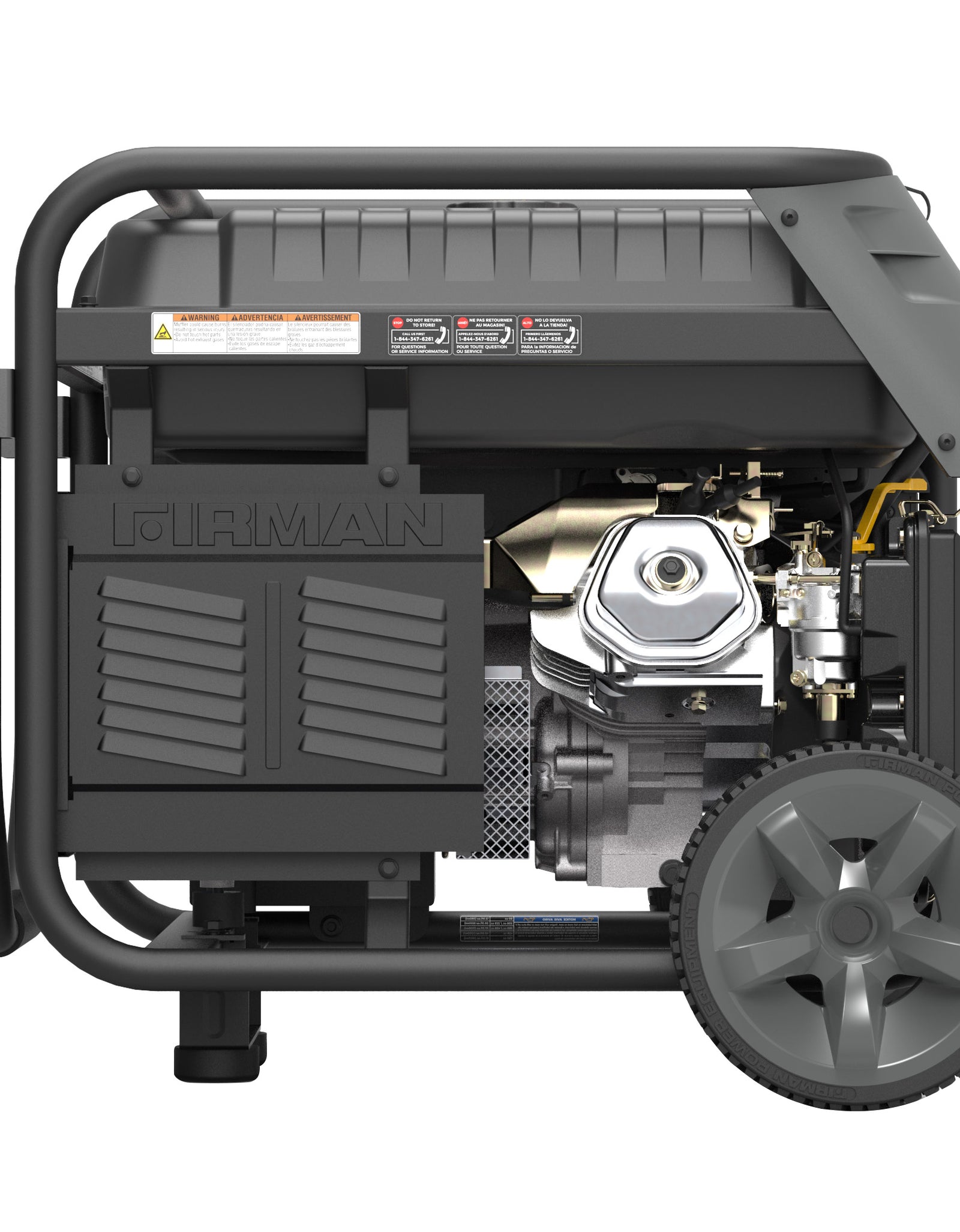 7500W Running / 9400W Peak Tri Fuel Generator