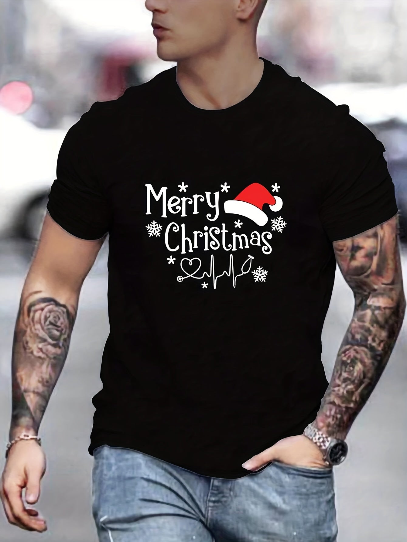 Summer Outdoor Casual T-shirt, A Christmas Gift For Men