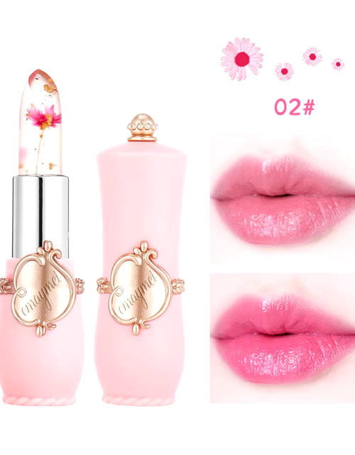 Load image into Gallery viewer, 6-Color Transparent Moisturizing Jelly Color Changing Lipstick Temperature Changing Flower Lipstick
