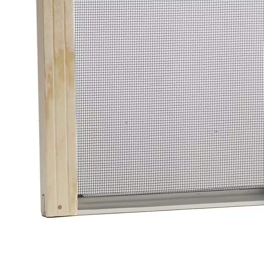 45 In. X 24 In. Adjustable Wood Frame Window Screen