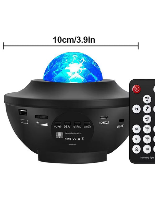 Load image into Gallery viewer, Starry Projector Galaxy Night Light Child Bluetooth USB Music Player Star Nightlight Romantic Ocean Projector Night Lamp Gifts
