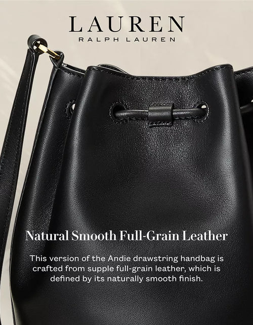 Load image into Gallery viewer, Women&#39;S Smooth Leather Medium Andie Drawstring Bag
