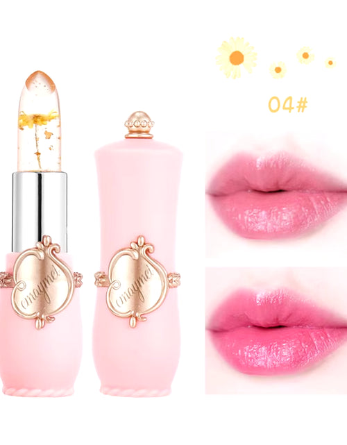 Load image into Gallery viewer, 6-Color Transparent Moisturizing Jelly Color Changing Lipstick Temperature Changing Flower Lipstick
