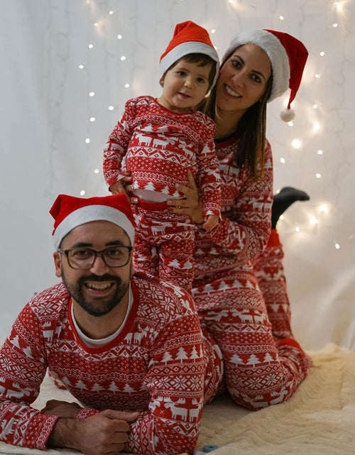 Load image into Gallery viewer, Christmas Printed Parent-child Wear
