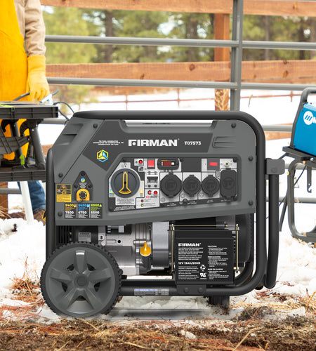 7500W Running / 9400W Peak Tri Fuel Generator