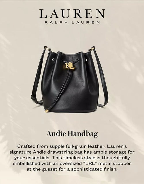 Load image into Gallery viewer, Women&#39;S Smooth Leather Medium Andie Drawstring Bag
