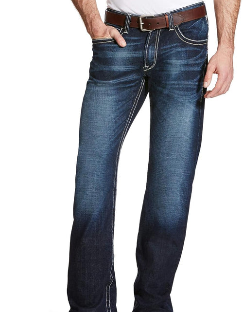 Load image into Gallery viewer, M4 Low Rise Boot Cut Jeans – Men’S Relaxed Fit Denim
