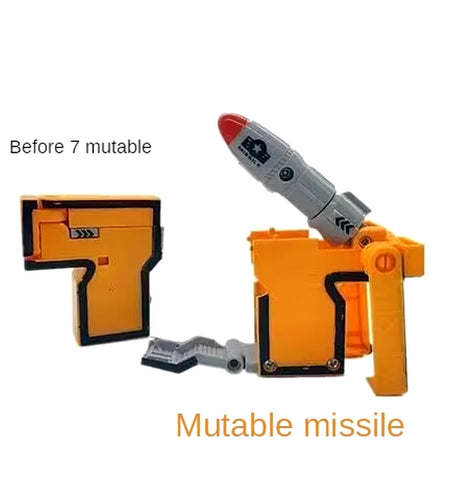 Assembling Building Blocks Educational Toys Action Figure Transformation Number Robot Deformation Robot Toy for Children