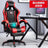 Red With Footrest