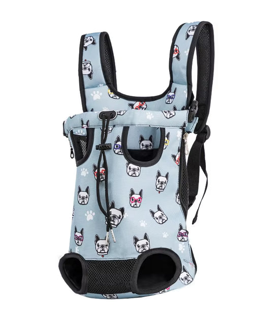 Load image into Gallery viewer, Adjustable Cat Carrier Bag Pet Double Shoulder Backpack Portable Bag Outdoor Travel Camping Hiking Cat Bag Dog Bag
