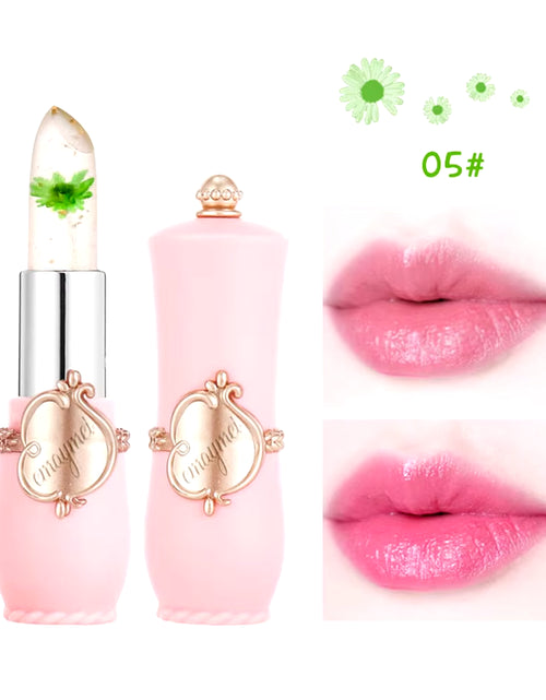 Load image into Gallery viewer, 6-Color Transparent Moisturizing Jelly Color Changing Lipstick Temperature Changing Flower Lipstick
