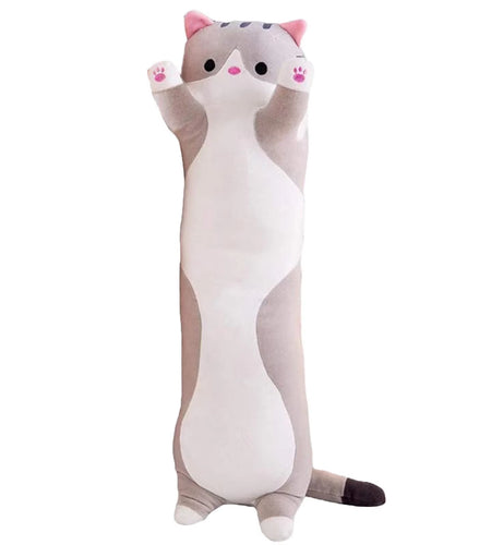 Plush Toy Cat Cushion Cute Plush Toy Skin-Friendlyelastic Long Cat Doll