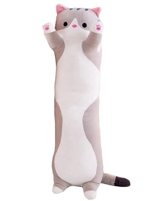 Load image into Gallery viewer, Plush Toy Cat Cushion Cute Plush Toy Skin-Friendlyelastic Long Cat Doll
