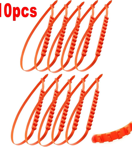 10/20Pcs Winter Car Snow Chain Antiskid Car Motorcycle Outdoor Snow Tire Emergency Anti-Skid Tyre Chains Auto Accessories