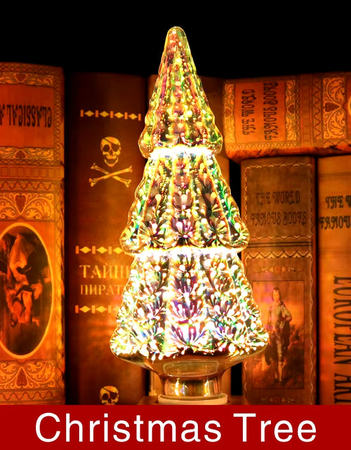 Load image into Gallery viewer, 3D Decoration LED Bulb E27 6W 85-265V Vintage Edison Light Bulb Star Fireworks Lamp Holiday Night Light Novelty Christmas Tree

