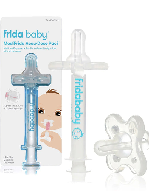 Load image into Gallery viewer, Medifrida Accu-Dose Baby Medicine Syringe with Pacifier Tip, Sick Baby Essentials
