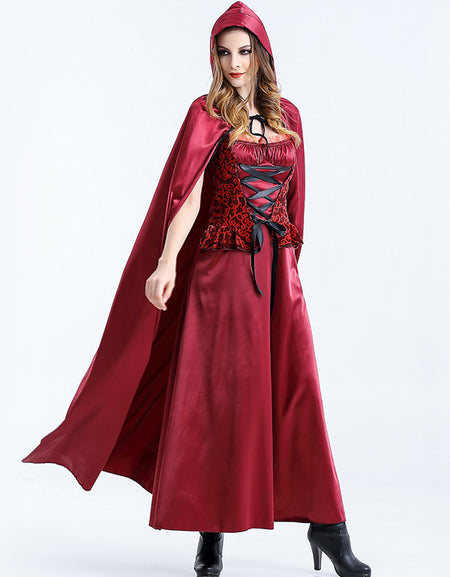 Christmas Cosplay Princess Clothing Castle Queen's Outfit